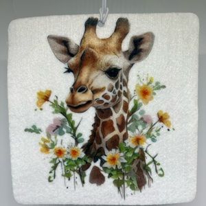 Beautiful Giraffe Air Freshener
